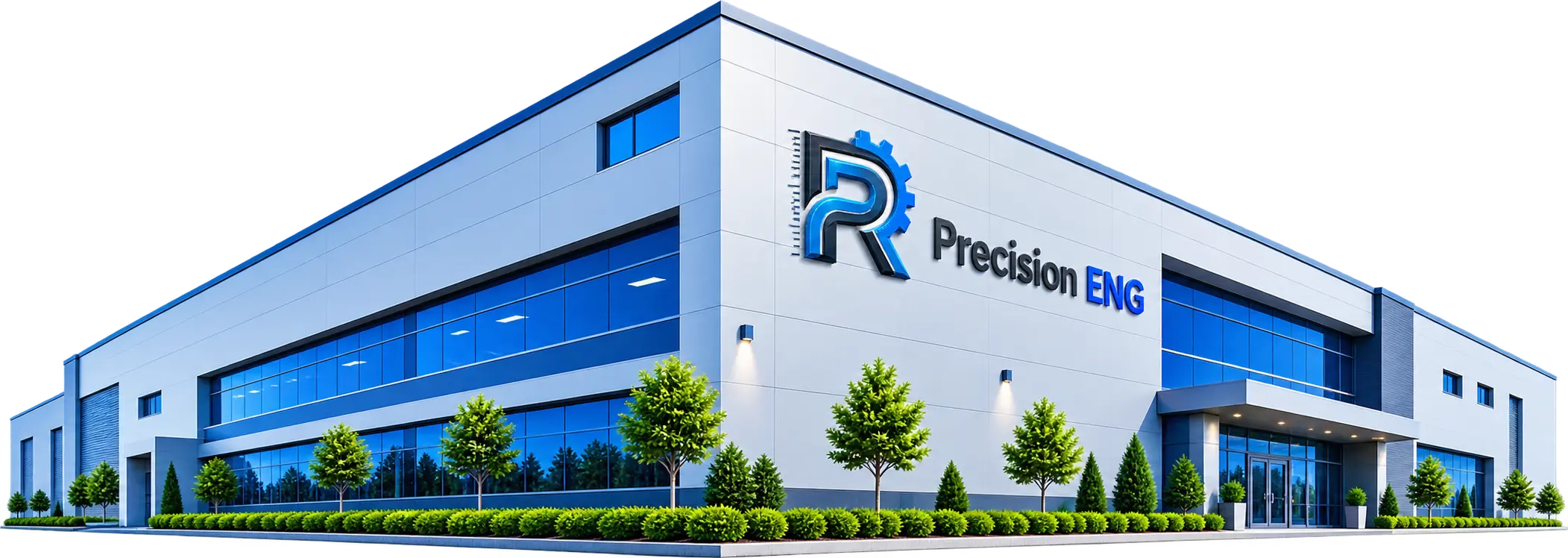 Precision ENG manufacturing facility exterior