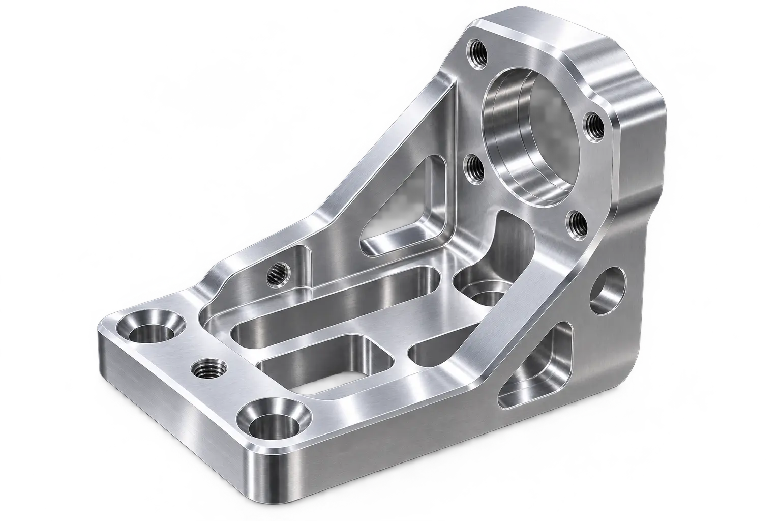 CNC turned cylindrical precision component