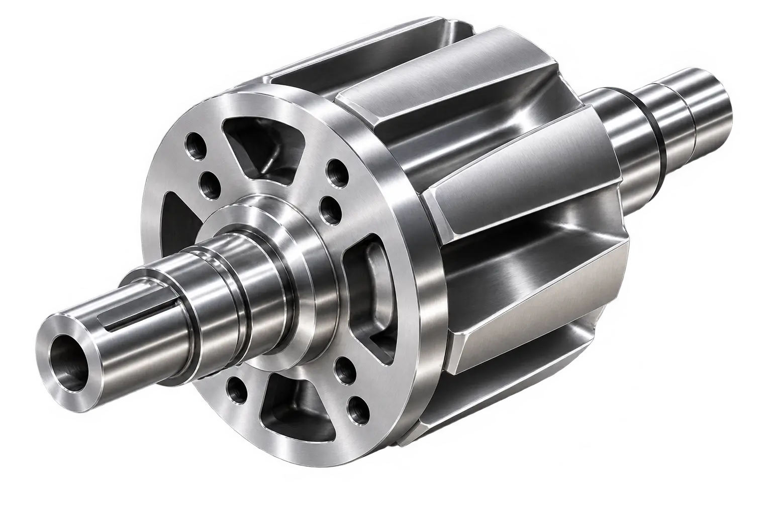 Assembled anodized aluminum housing with fasteners