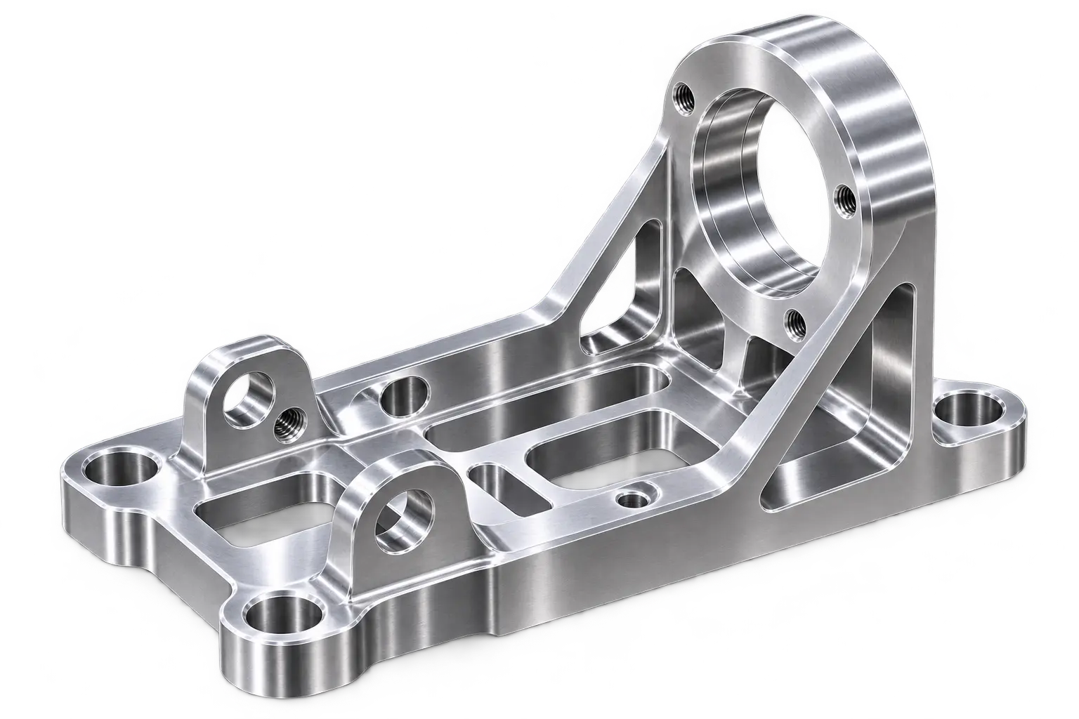 Lightweight aerospace structural bracket component